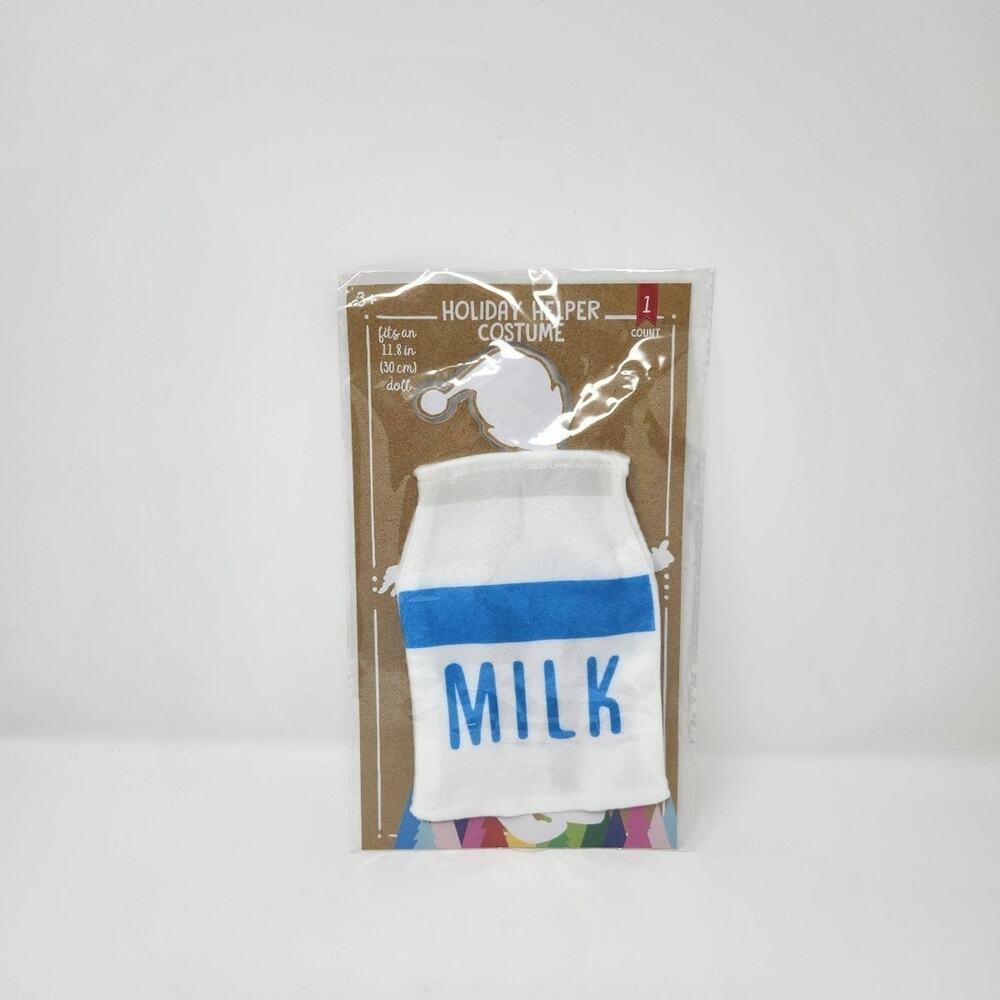 Milk Costume Elf Holiday Helper (Brown Packaging)